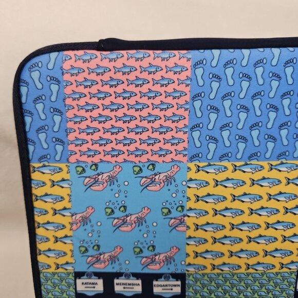 Vineyard Vines Patchwork Ipad Kindle Tablet Case Cover Travel Preppy Lobster - Picture 2 of 15